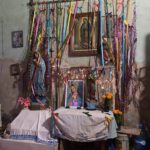 typischer Altar in Wohnhäusern in Mexico